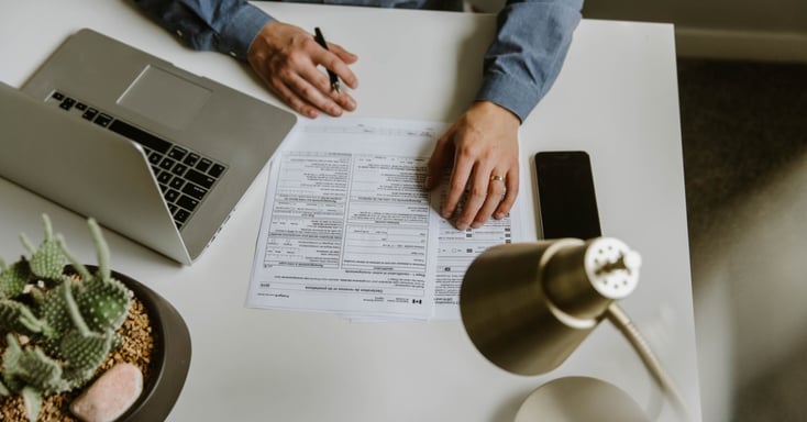 filling-out-canadian-tax-documents-picture-id1283398736